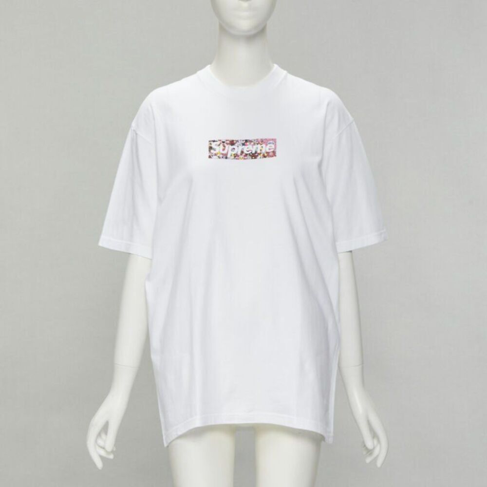 Supreme Murakami Floral Box Logo Tshirt